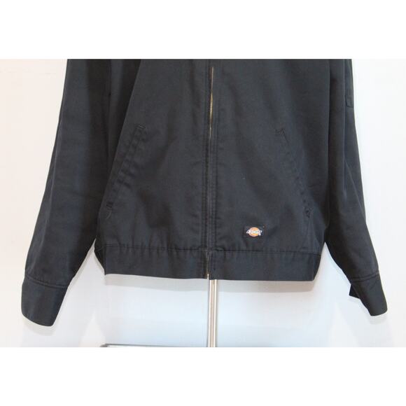 Dickies Black Canvas Eisenhower Quilt Lined Zip Work Jacket Men’s 3XL - Picture 3 of 11